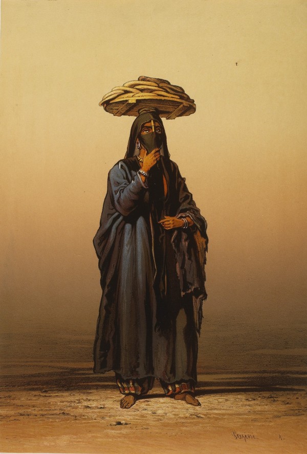Bread seller by Amadeo Preziosi
